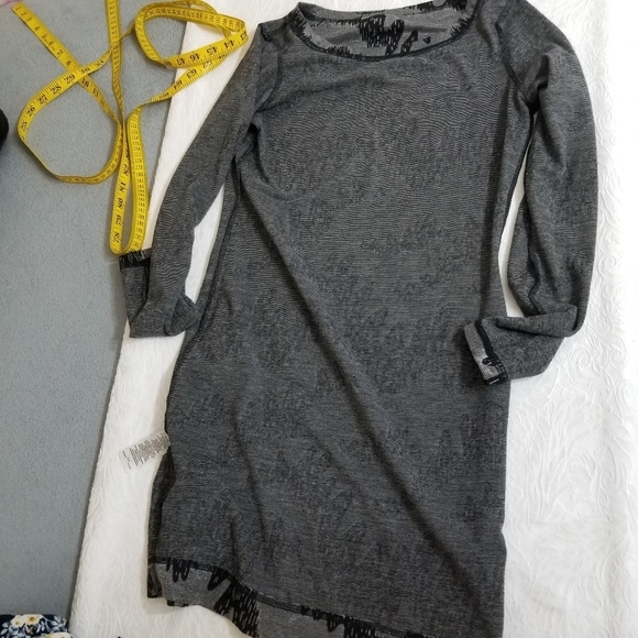 𝅺french Connection Polyester/elastin /viscose metalized blend mini dress - Picture 14 of 16